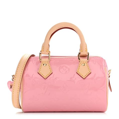 louis vuitton light pink bag|Nano Speedy Bag .